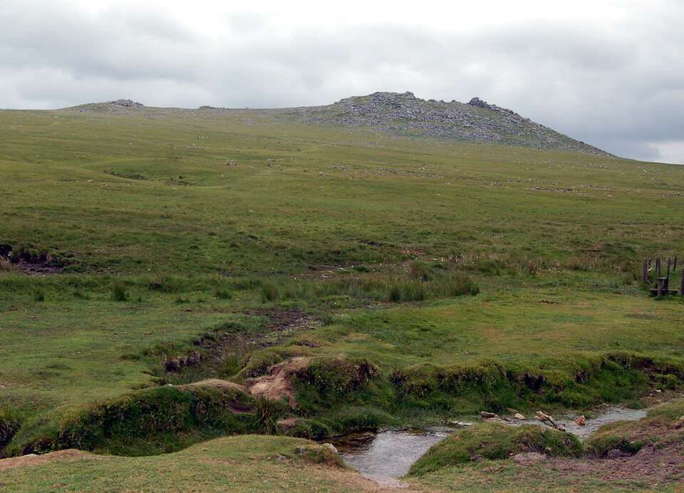 Granite rocks and open views at Rough Tor